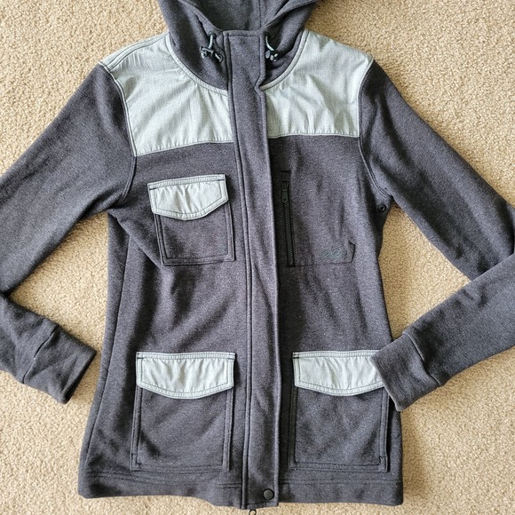 Nike 6.0 Dark Gray Utility Zip Up Hoodie. Size S - Picture 2 of 9